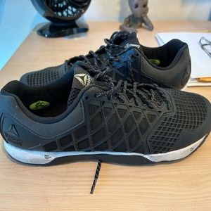 Reebok men’s nano 4.0 Crossfit size 11.5 black & white, 11.5m men